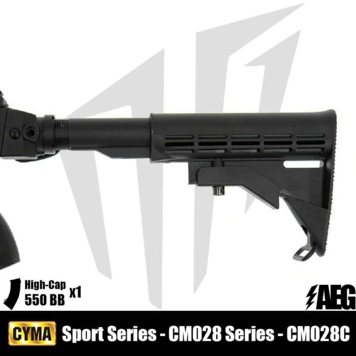 Cyma CM028C Tactical Airsoft Tüfeği Siyah