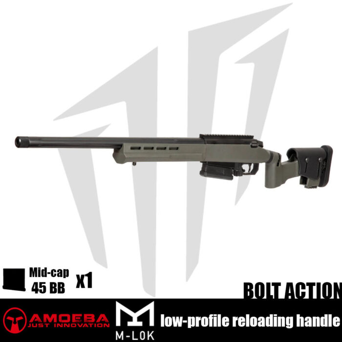 Ares Striker Tactical T1 Sniper Airsoft Tüfeği – Yeşil