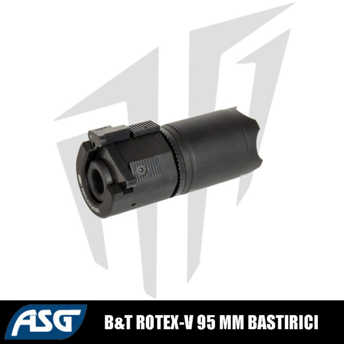 ASG B&T Rotex-V 95 mm Bastırıcı - Siyah