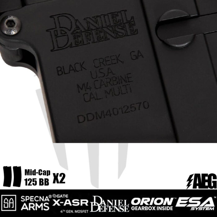 Specna Arms Daniel Defence® MK18 SA-E19 EDGE™ Airsoft Tüfeği - Yarım Tan