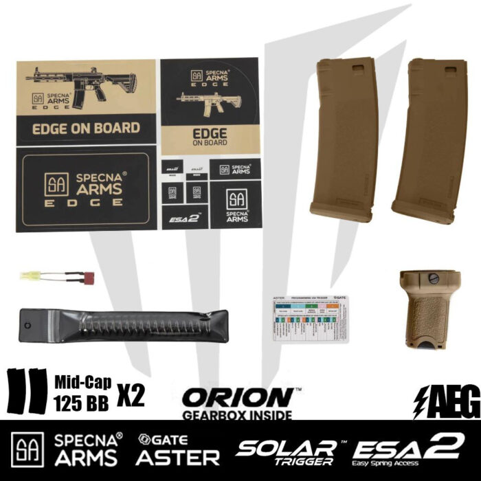 Specna Arms SA-H21 EDGE 2.0™ Airsoft Tüfeği – Chaos Bronze