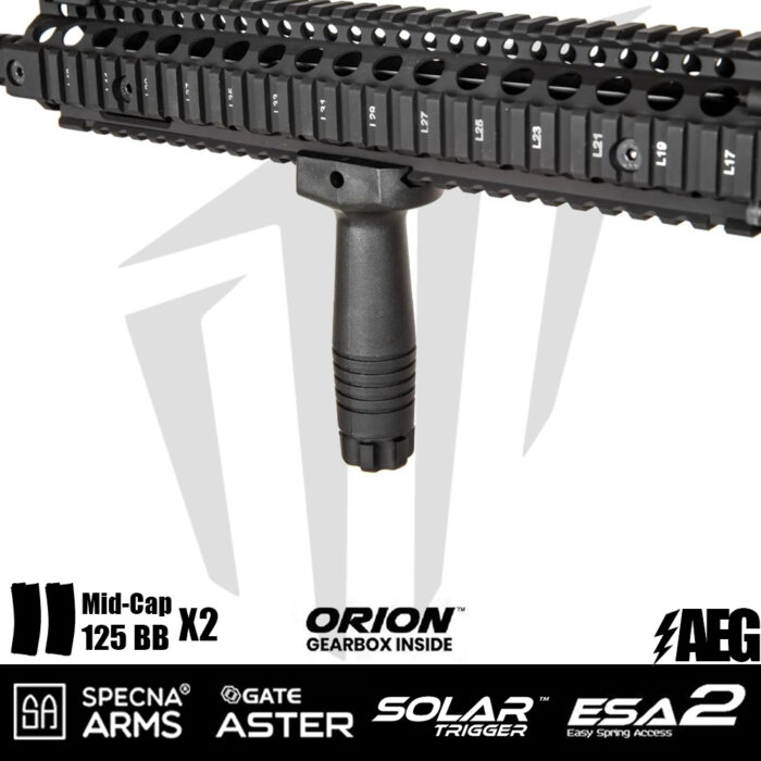 Specna Arms Daniel Defense® MK18 SA-E26 EDGE 2.0™ Airsoft Tüfeği – Siyah