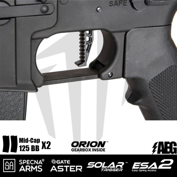 Specna Arms Daniel Defense® MK18 SA-E26 EDGE 2.0™ Airsoft Tüfeği – Siyah