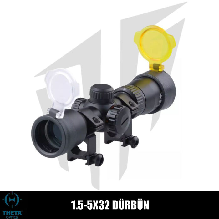 Theta Optics 1.5-5x32 Dürbün – Siyah