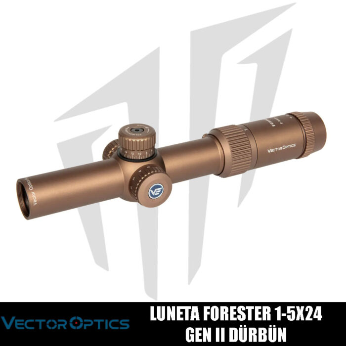 Vector Optics Luneta Forester 1-5x24 Gen II Dürbün - Coyote FDE