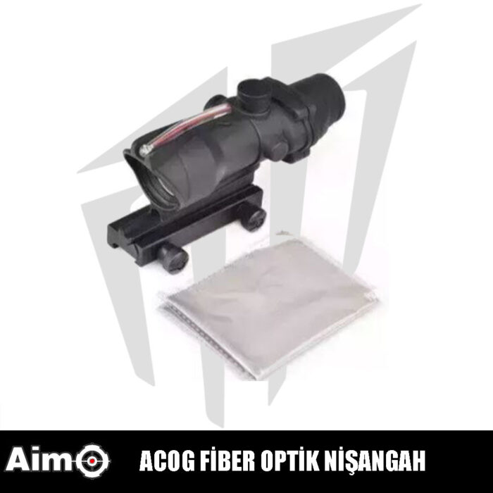 Aim ACOG (Fiber Optik) Nişangah - Siyah