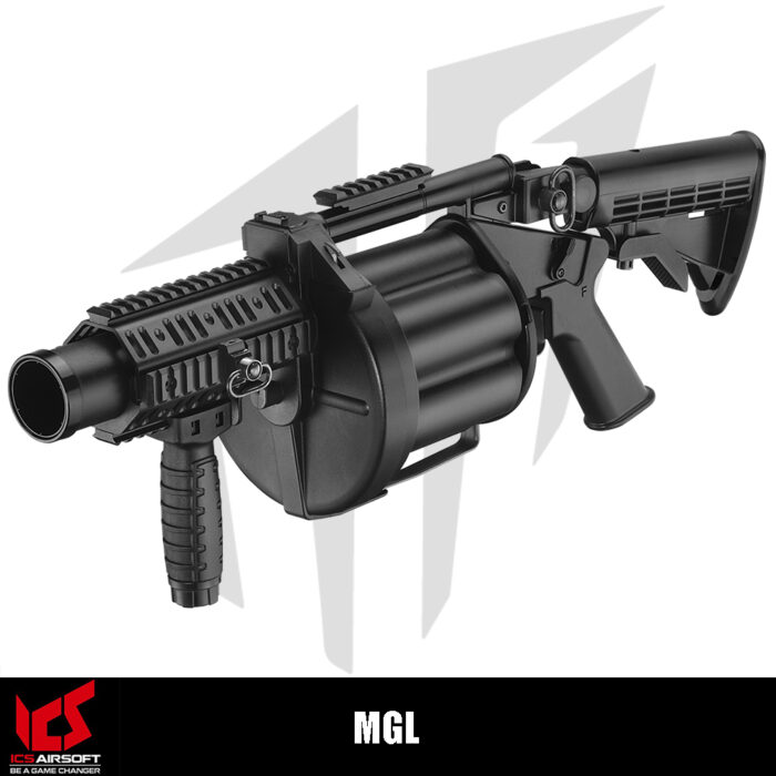 ICS Airsoft MGL Airsoft Tüfeği – Siyah