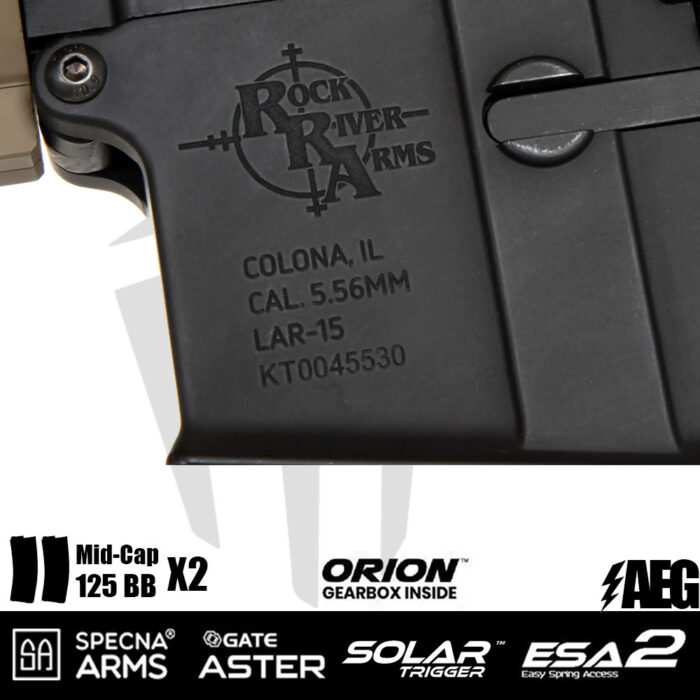 Specna Arms RRA SA-E14 EDGE 2.0™ Airsoft Tüfeği – Yarım Tan