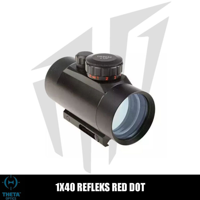 Theta Optics 1x40 Refleks Red Dot - Siyah