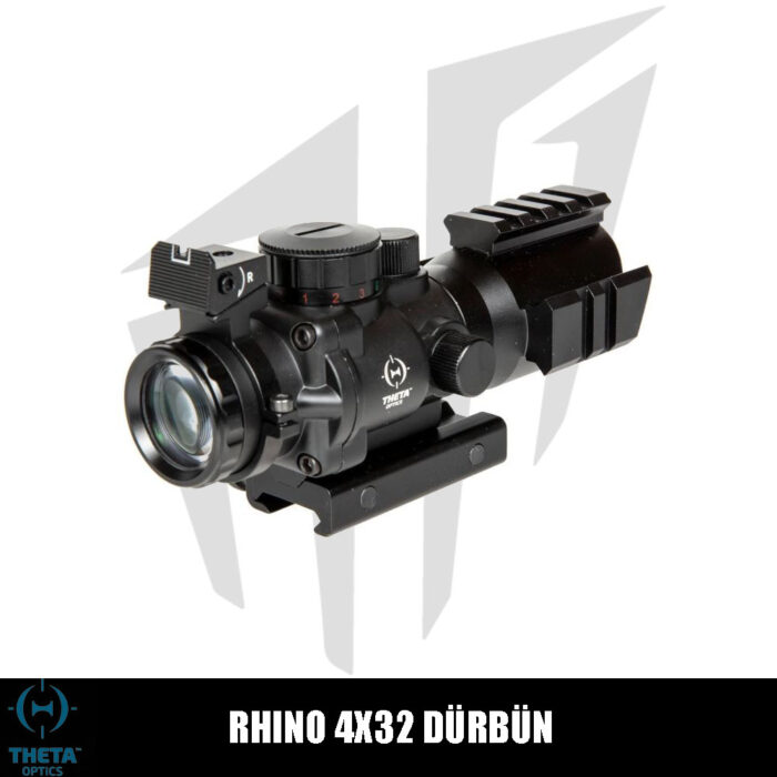 Theta Optics Rhino 4X32 Dürbün – Siyah