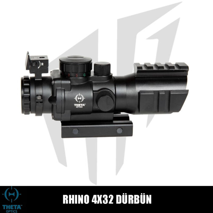 Theta Optics Rhino 4X32 Dürbün – Siyah