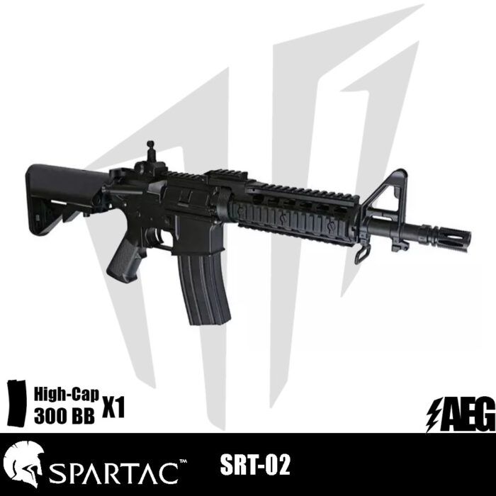 Spartac SRT-02 Airsoft Tüfeği – Siyah