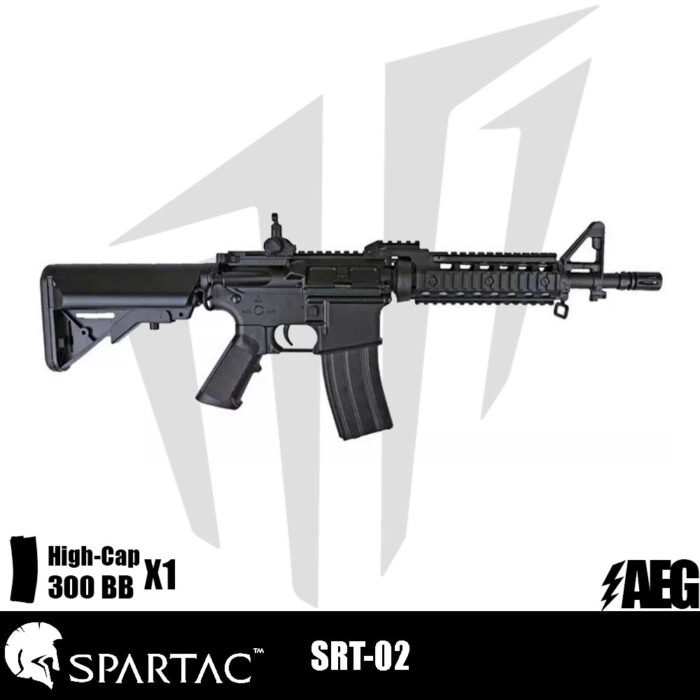Spartac SRT-02 Airsoft Tüfeği – Siyah