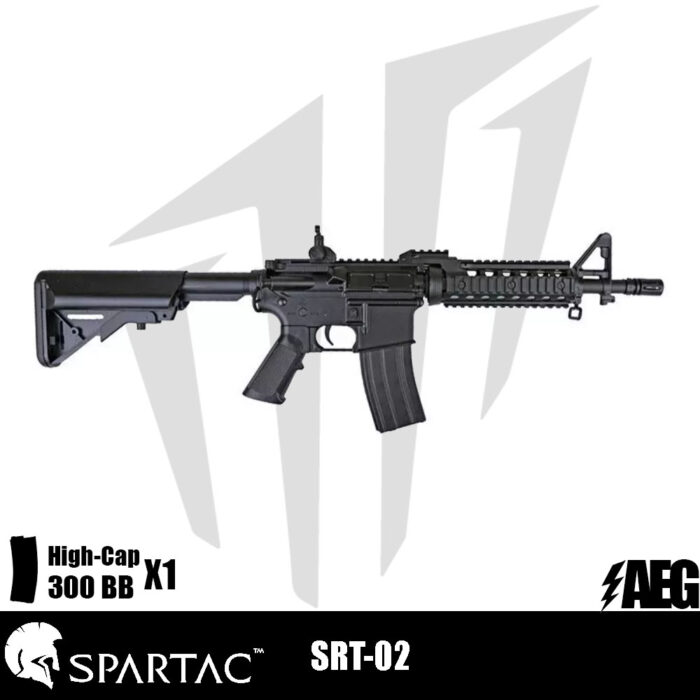 Spartac SRT-02 Airsoft Tüfeği – Siyah