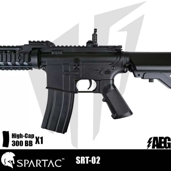 Spartac SRT-02 Airsoft Tüfeği – Siyah
