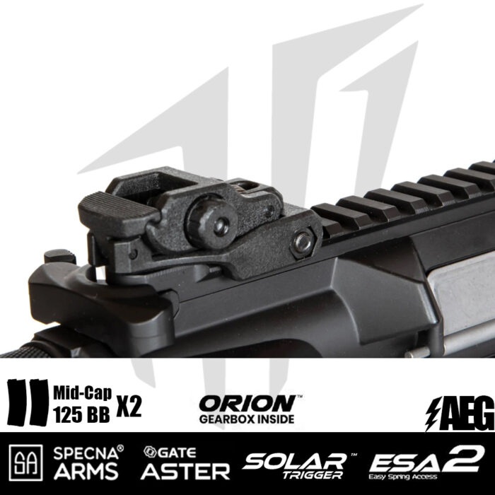 Specna Arms Daniel Defence® MK18 SA-E19 EDGE 2.0™GATE ASTER Airsoft Tüfeği – Siyah