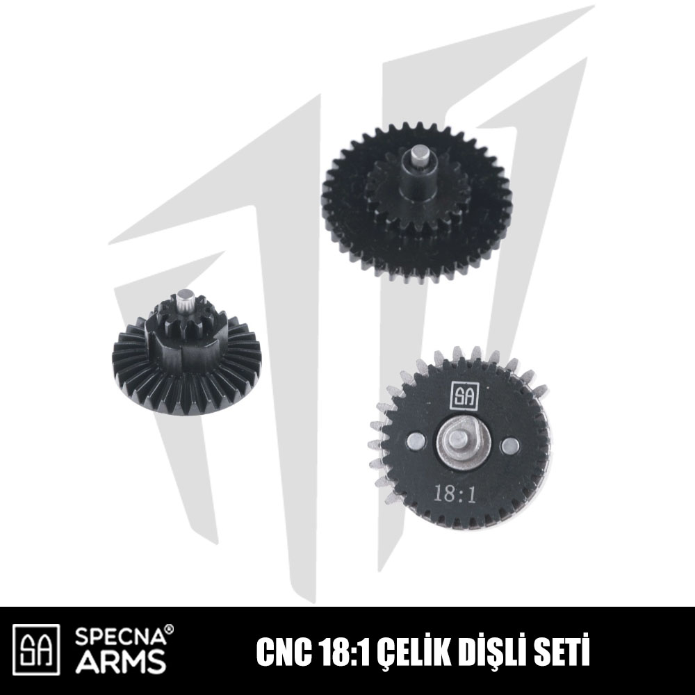 Specna Arms CNC 18:1 Çelik Dişli Seti