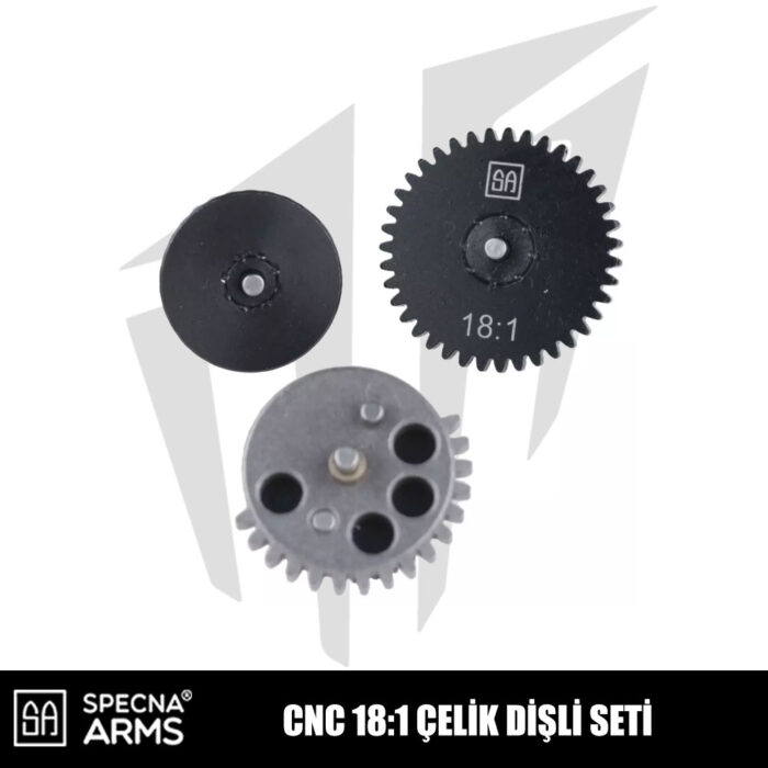 Specna Arms CNC 18:1 Çelik Dişli Seti