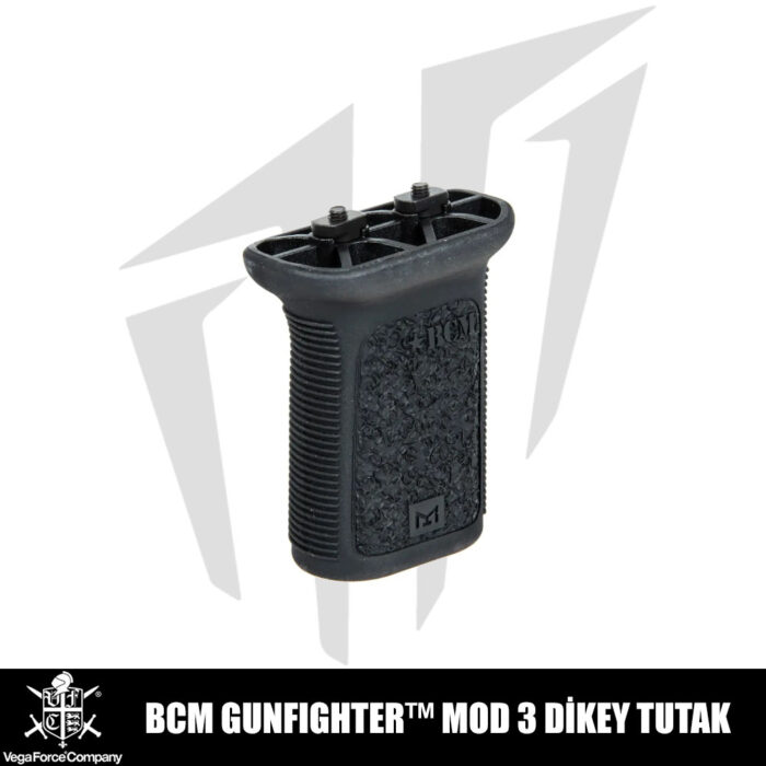 VegaForce Company BCM GUNFIGHTER™ Mod 3 Dikey Tutamak M-LOK - Siyah