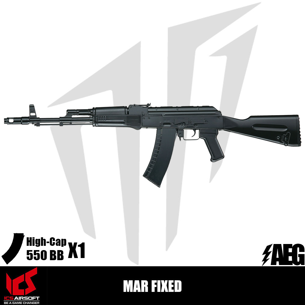 ICS Airsoft MAR Fixed Airsoft Tüfeği – Siyah