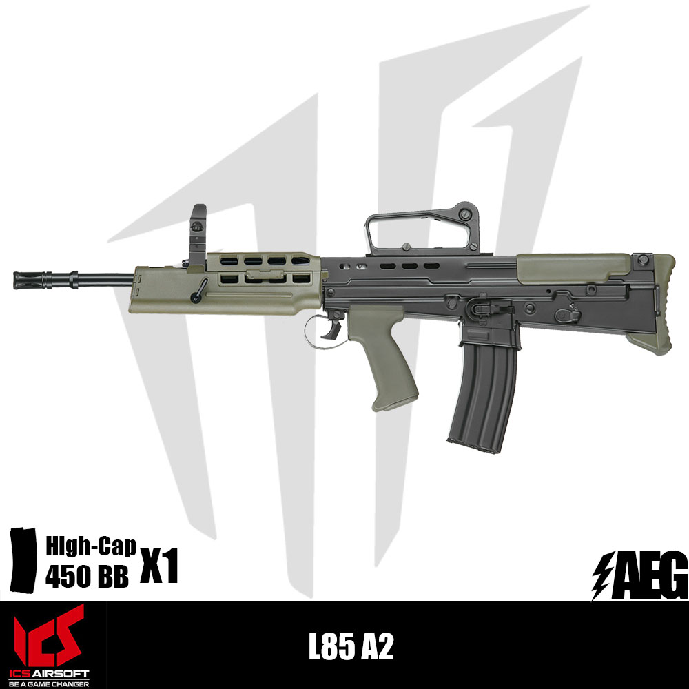 ICS Airsoft L85 A2 Airsoft Tüfeği – Yeşil-Siyah