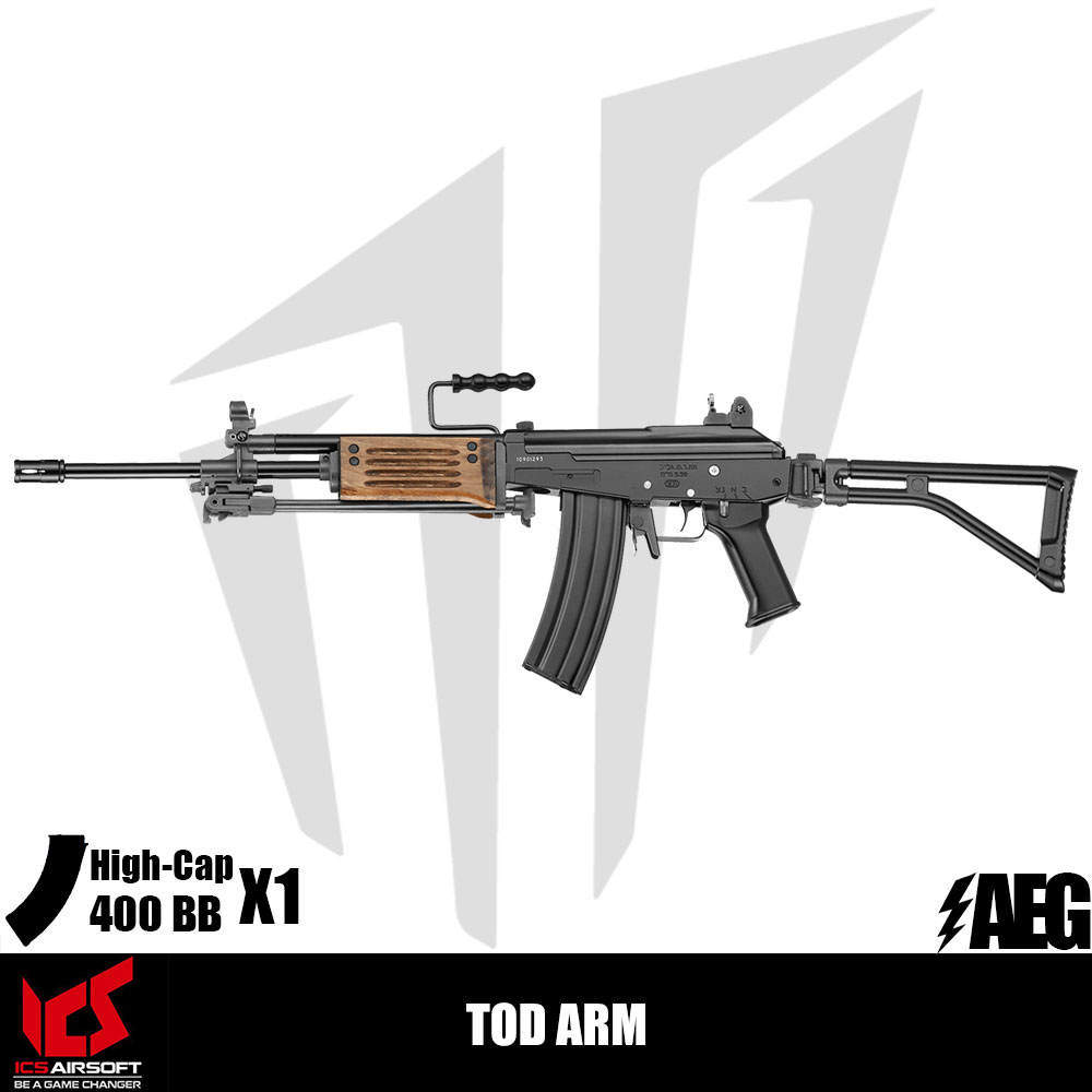 ICS Airsoft TOD ARM Airsoft Tüfeği – Siyah