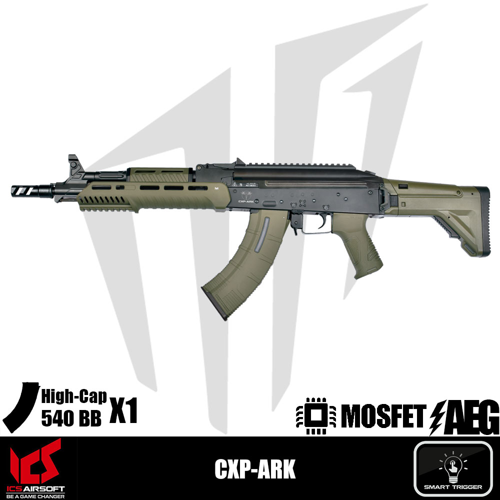 ICS Airsoft CXP-ARK Airsoft Tüfeği – Yarım Yeşil