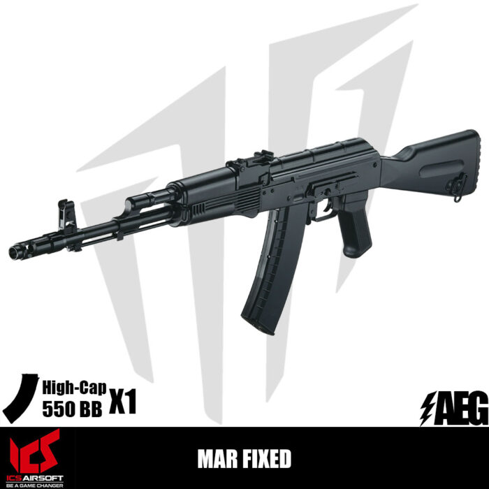 ICS Airsoft MAR Fixed Airsoft Tüfeği – Siyah