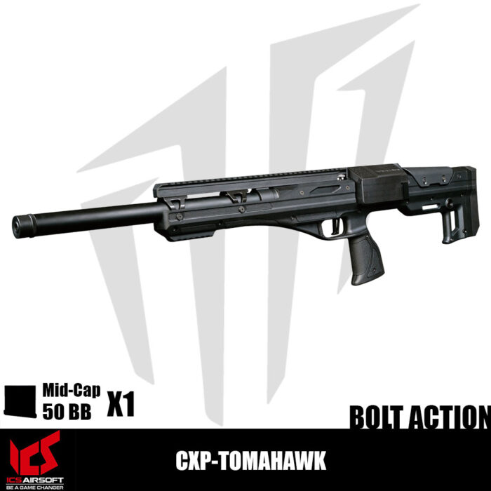 ICS Airsoft CXP-TOMAHAWK Airsoft Tüfeği – Siyah