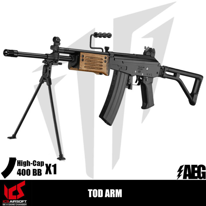 ICS Airsoft TOD ARM Airsoft Tüfeği – Siyah