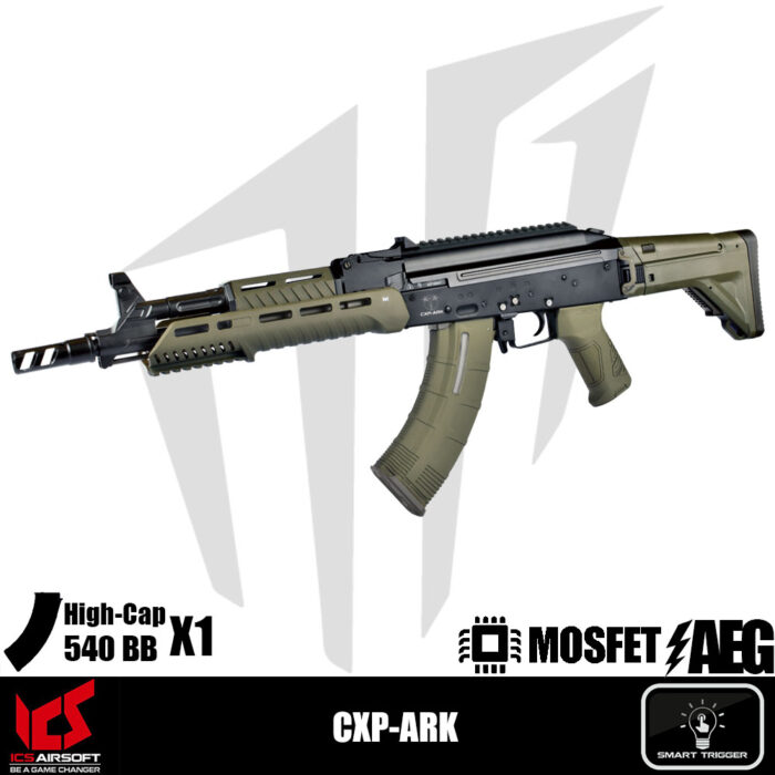 ICS Airsoft CXP-ARK Airsoft Tüfeği – Yarım Yeşil