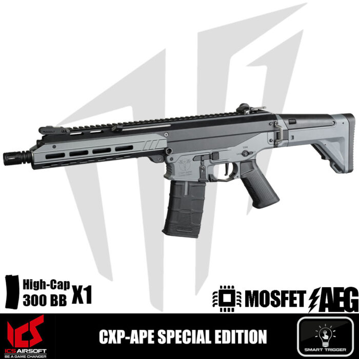 ICS Airsoft CXP-APE SPECIAL EDITION Airsoft Tüfeği – Yarım Gri