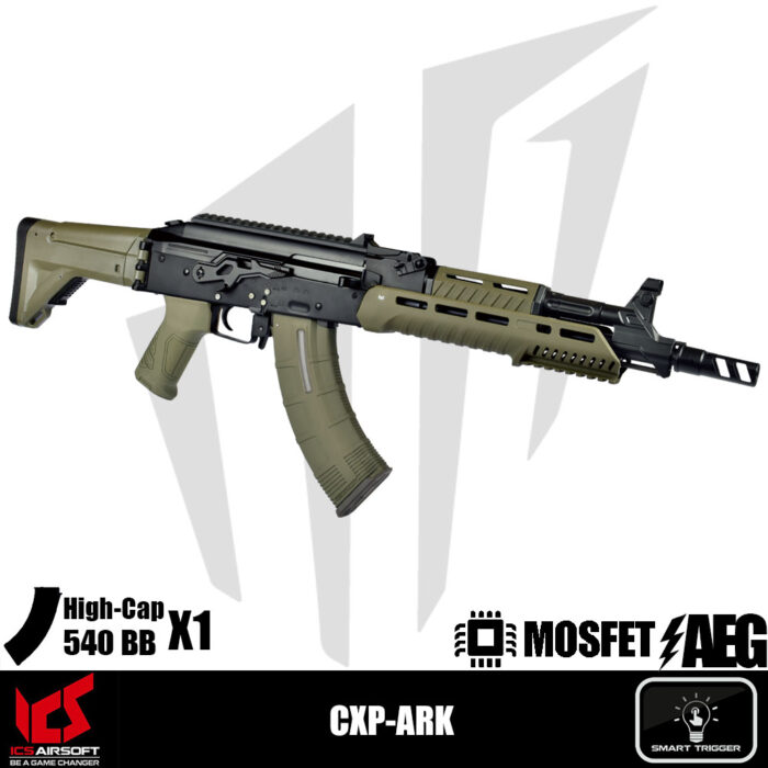 ICS Airsoft CXP-ARK Airsoft Tüfeği – Yarım Yeşil