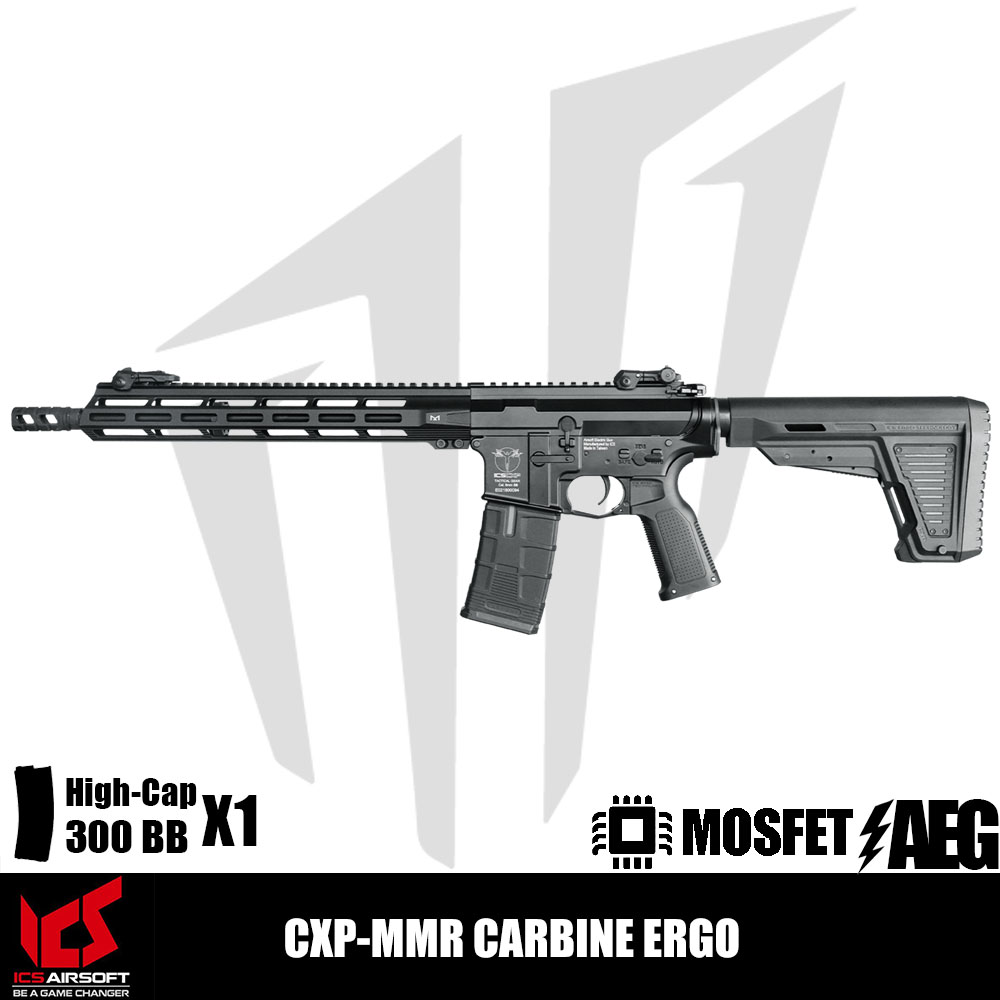 ICS Airsoft CXP-MMR Carbine Ergo Airsoft Tüfeği – Siyah