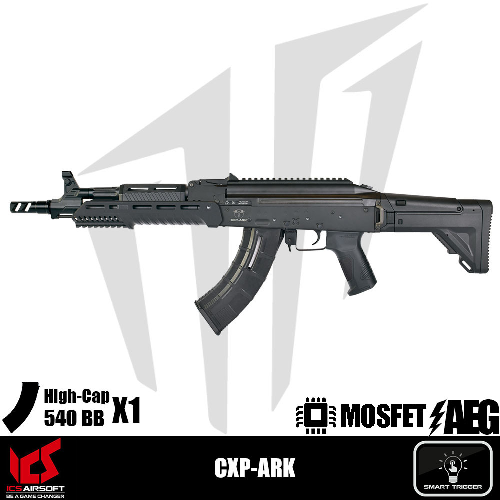 ICS Airsoft CXP-ARK Airsoft Tüfeği – Siyah