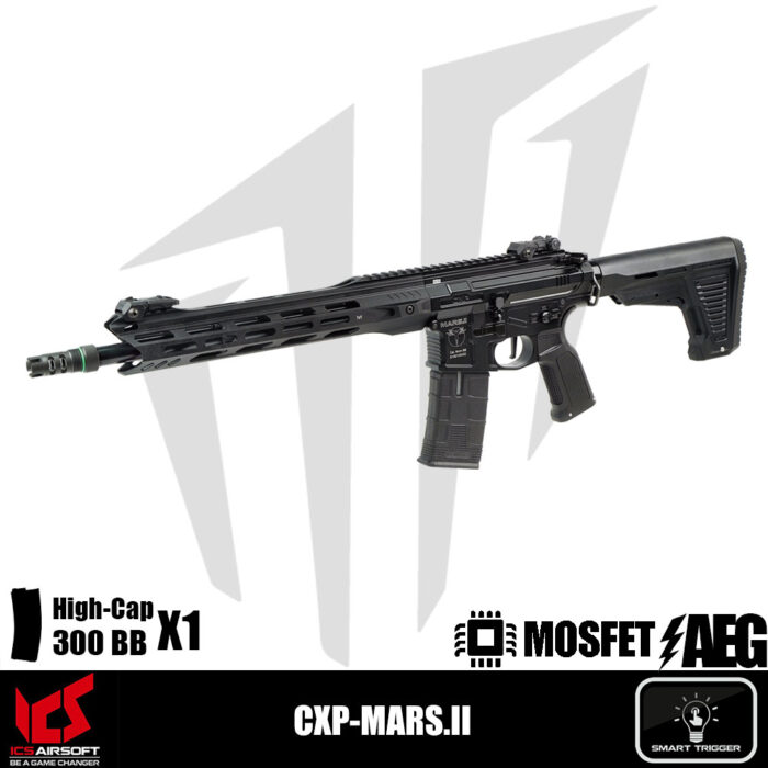 ICS Airsoft CXP-MARS.II Airsoft Tüfeği – Siyah