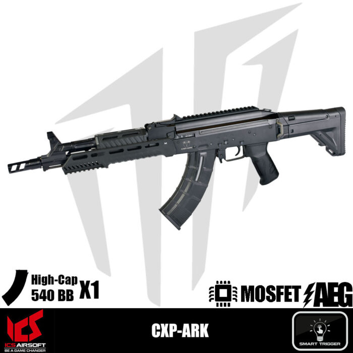 ICS Airsoft CXP-ARK Airsoft Tüfeği – Siyah