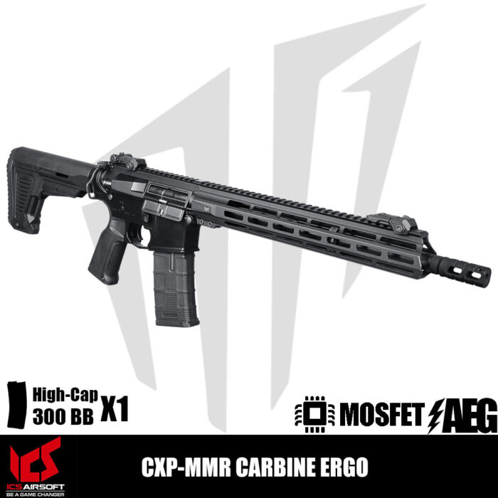 ICS Airsoft CXP-MMR Carbine Ergo Airsoft Tüfeği – Siyah