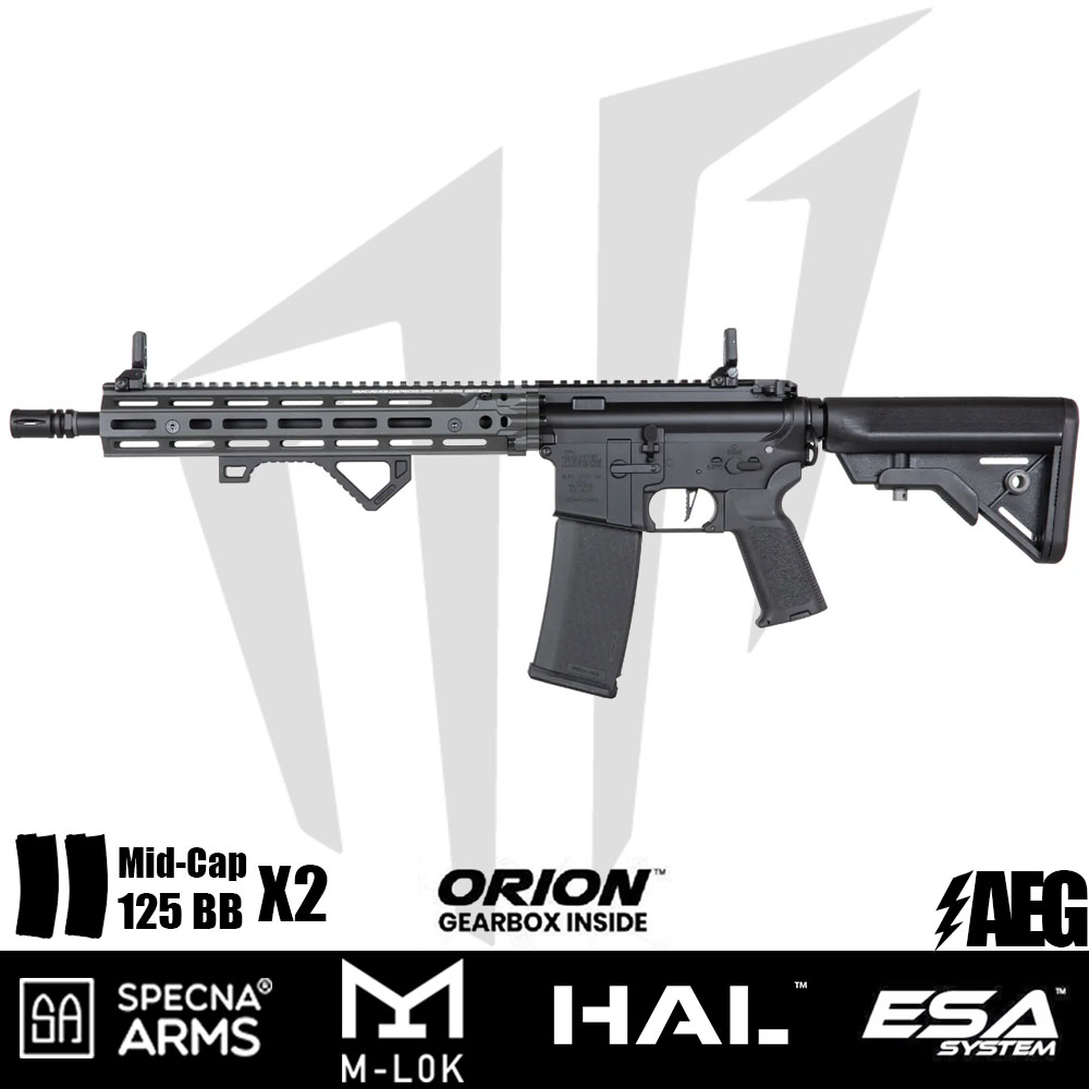 Specna Arms Daniel Defense® SA-E28 RIS III 14.5'' EDGE™ HAL ETU™ Airsoft Tüfeği - Yarım Gri