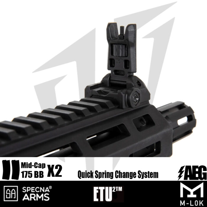 Specna Arms SA-F20 FLEX™ ETU2™ Airsoft Tüfeği – Siyah