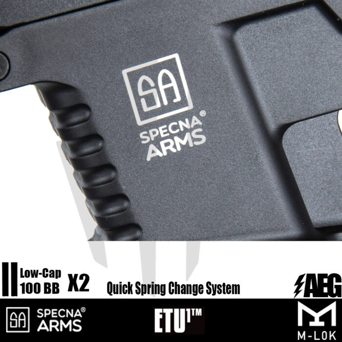 Specna Arms SA-X10 EDGE™ Airsoft Tüfeği – (30 rps) – Siyah