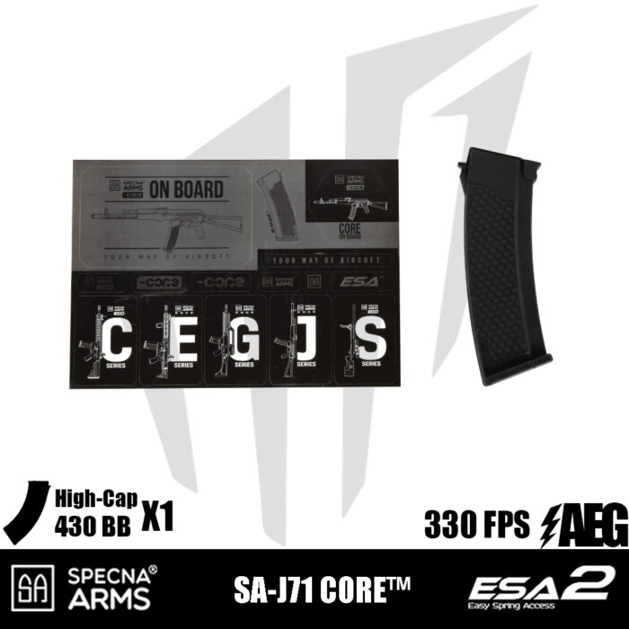 Specna Arms SA-J71 CORE™ Airsoft Tüfeği – Siyah