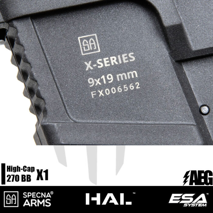 Specna Arms SA-FX02 FLEX™ HAL ETU™ Airsoft Tüfeği - Siyah