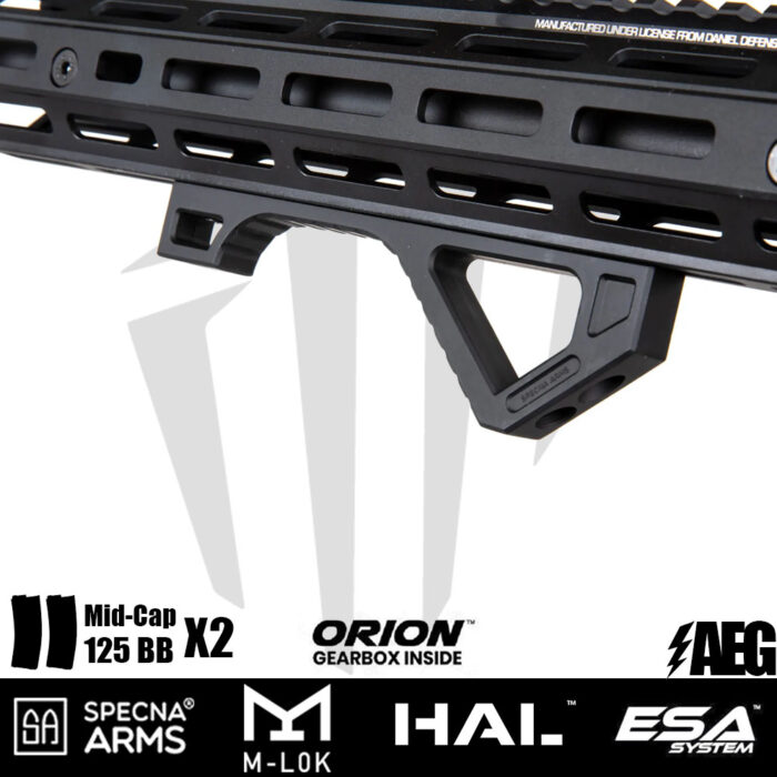 Specna Arms Daniel Defense® SA-E28 RIS III 14.5'' EDGE™ HAL ETU™ Airsoft Tüfeği - Siyah