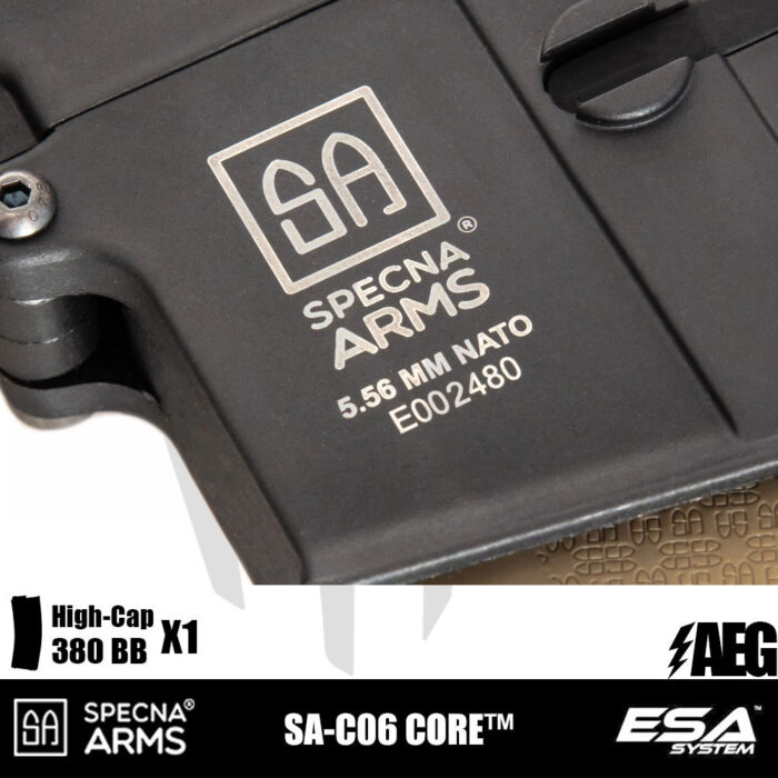 Specna Arms SA-C06 CORE™ Airsoft Tüfeği – Yarım Tan