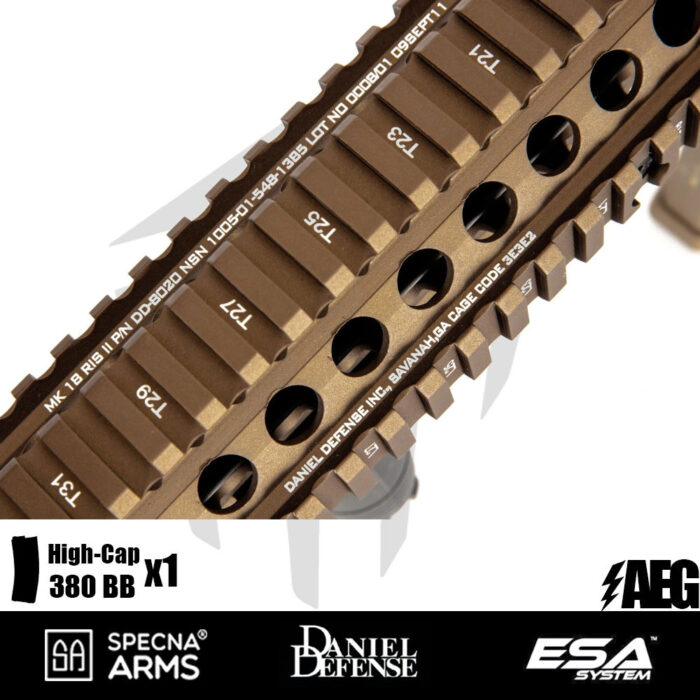 Specna Arms SA-C19 CORE Daniel Defense® Airsoft Tüfeği – Yarım Tan