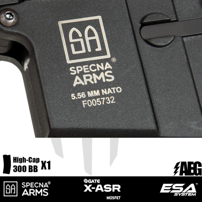 Specna Arms SA-F03 FLEX GATE X-ASR Airsoft Tüfeği – Siyah