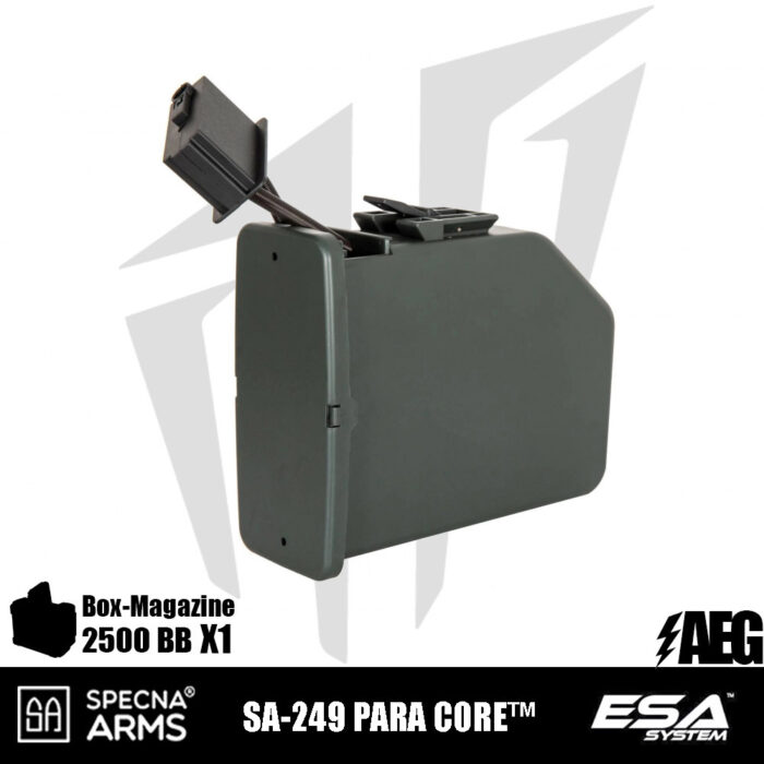 Specna Arms SA-249 PARA CORE™ LMG Airsoft Tüfeği - Tan