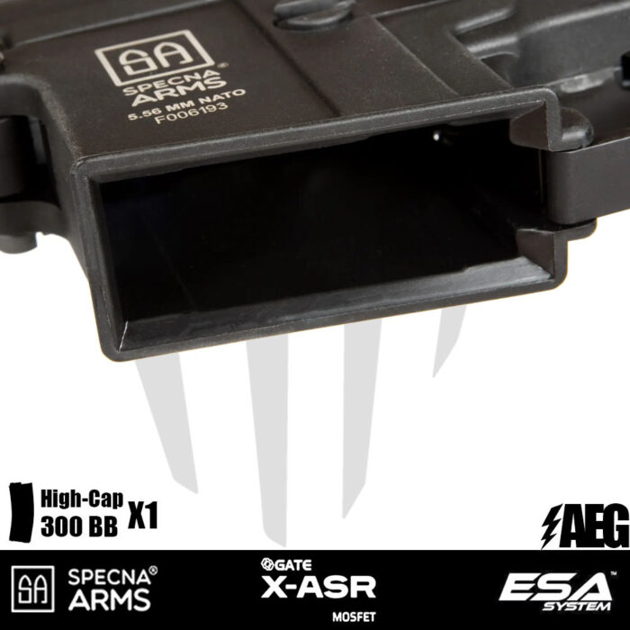 Specna Arms SA-F03 FLEX GATE X-ASR Airsoft Tüfeği – Siyah