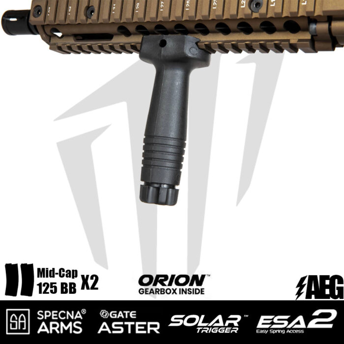 Specna Arms Daniel Defence® MK18 SA-E19 EDGE 2.0™GATE ASTER Airsoft Tüfeği – Chaos Bronz